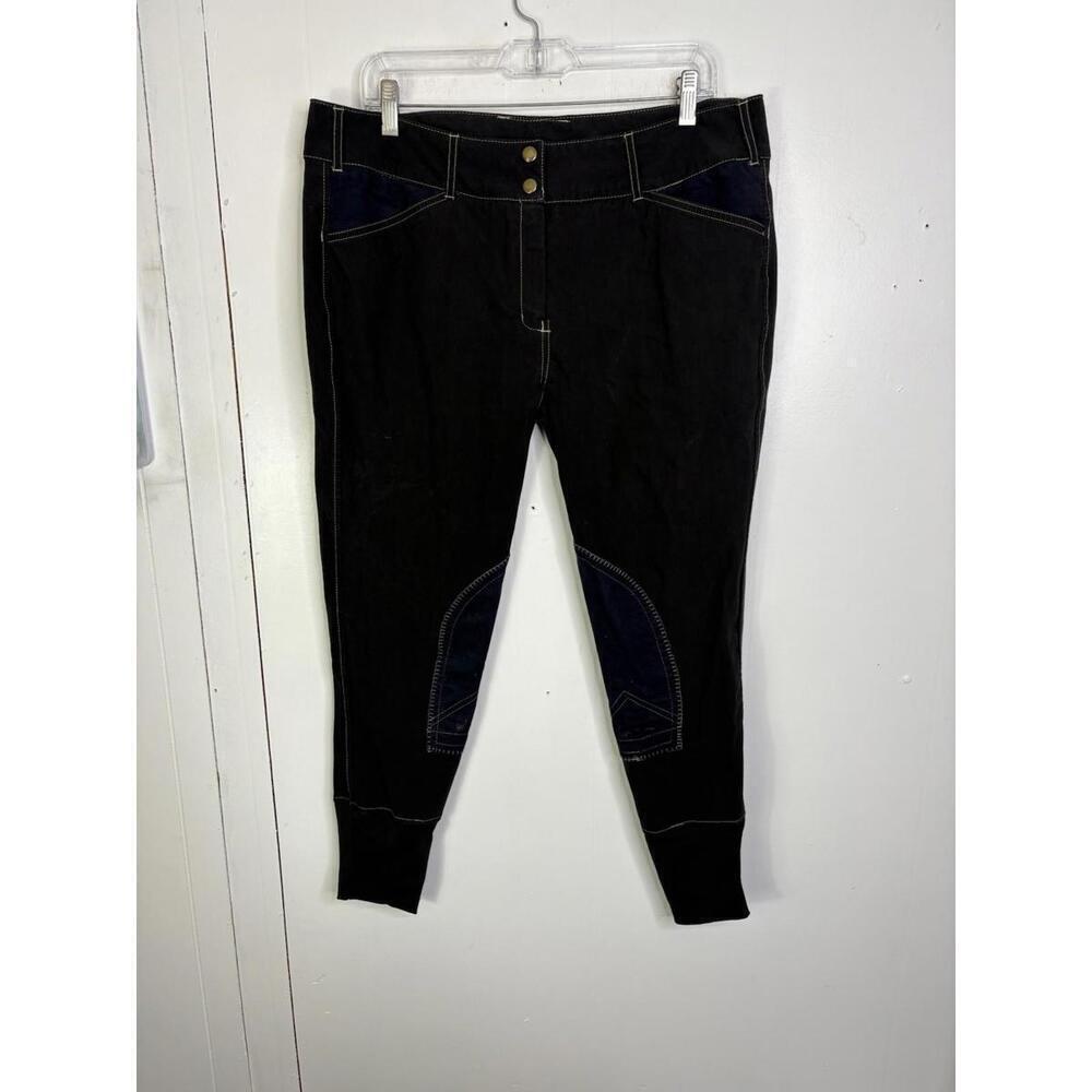Equine Couture Breeches Womens 36 Sportif Natasha Equestrian Riding Knee Patches